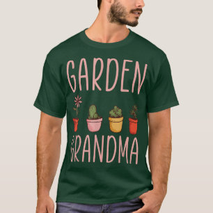 T-shirt Jardinage Grand-mère Chemise Fleur Jardin Grand-mè