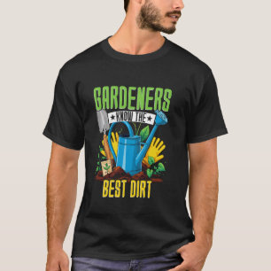 T-shirt Jardinage Les jardiniers connaissent le mieux, Fle