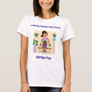 T-shirt Jardinage : moins cher que la thérapie