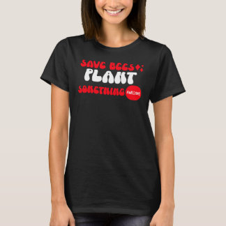 T-shirt jardinage pour abeilles