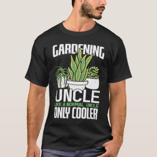 T-shirt Jardinage pour l'oncle jardinier aménagement paysa