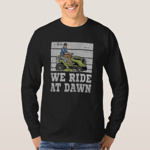 T-shirt Jardinier Citation D'entretien De Pelouse Nous Rou