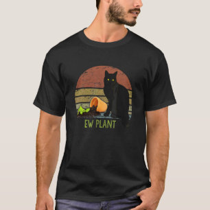 T-shirt Jardinier de plante Ew Plante grasse Cactus Chat e