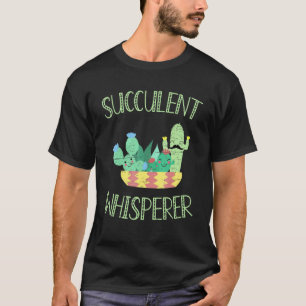 T-shirt Jardinier de plantes de fleurs d'épines Chuchoteur