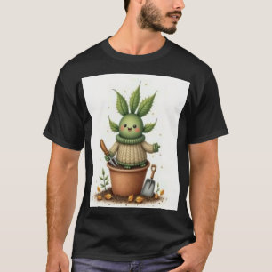 T-shirt Jardinier de Succulentes Heureux Autocollant Paren