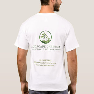 T-shirt Jardinier Paysagiste Jardinage Professionnel