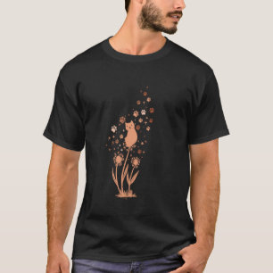T-shirt Jardinier Positivité Pissenlit Drôles de Pissenlit