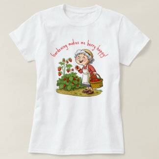 T-shirt Jardinier Très Heureux aux Fruits