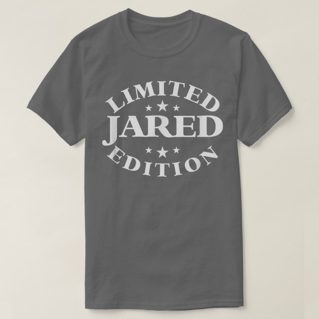 T-shirt Jared Limited Edition  Funny Personalized Jared  (Design devant)