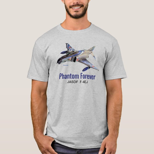 T-shirt JASDF F-4EJ Phantom Forever (Devant)