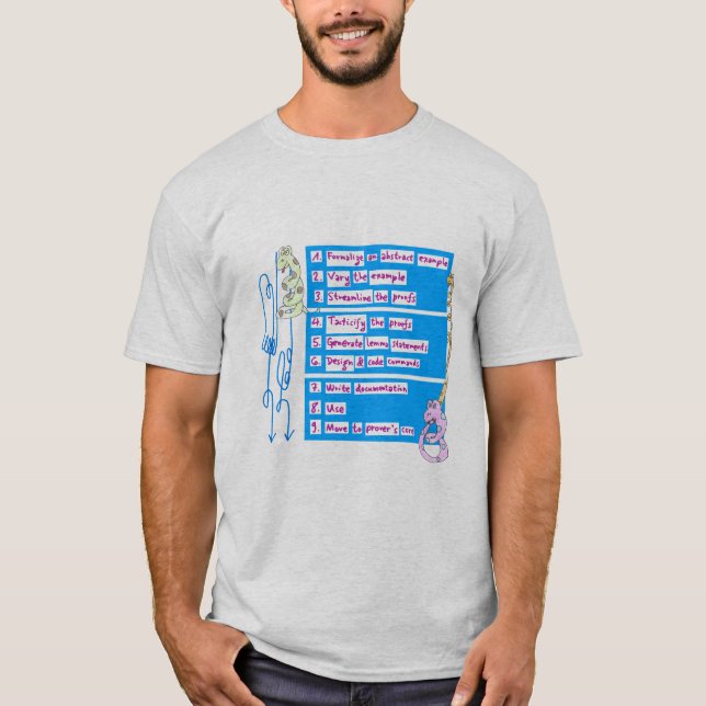 T-shirt Jasmin's Recipe (Devant)