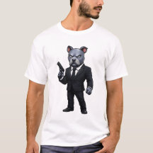 Jason Straytham British Bulldog Action Hero T-Shir
