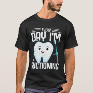 T-shirt J'aspire Dentiste Dentaire Orthodontiste Graphiqu