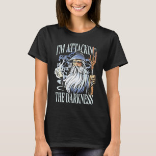 T-shirt J'attache le Magicien des Ténèbres Sorcière Rétro 