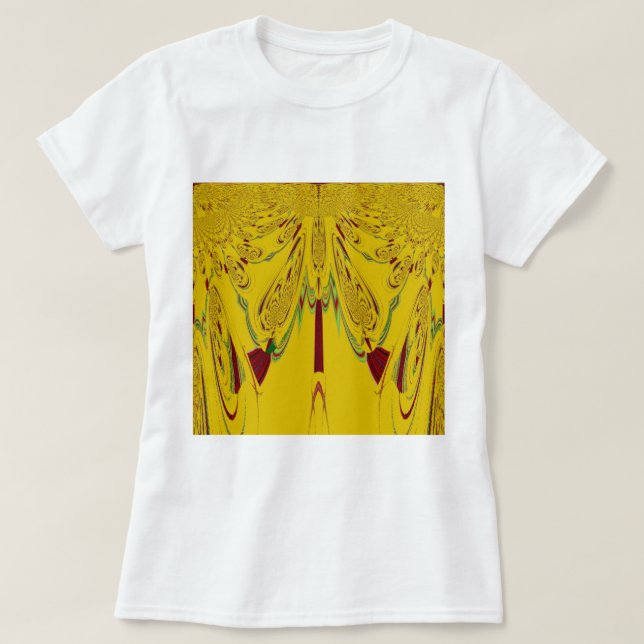 T-shirt jaune (Design devant)