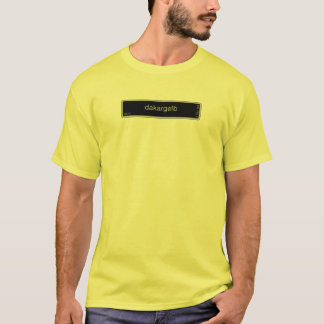 T-shirt Jaune 267 de Dakargelb Dakar