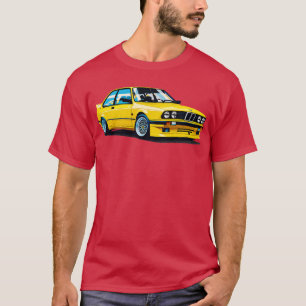 T-shirt Jaune bmw 1