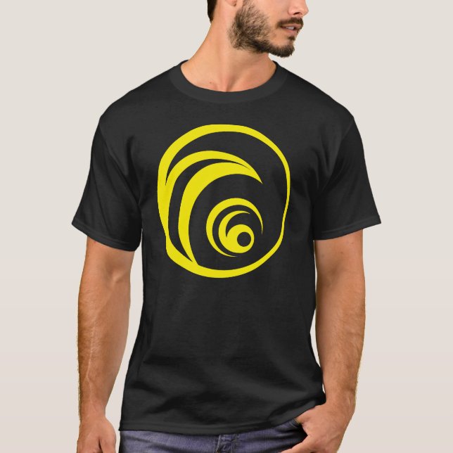 T-shirt Jaune classique de Bombora (Devant)