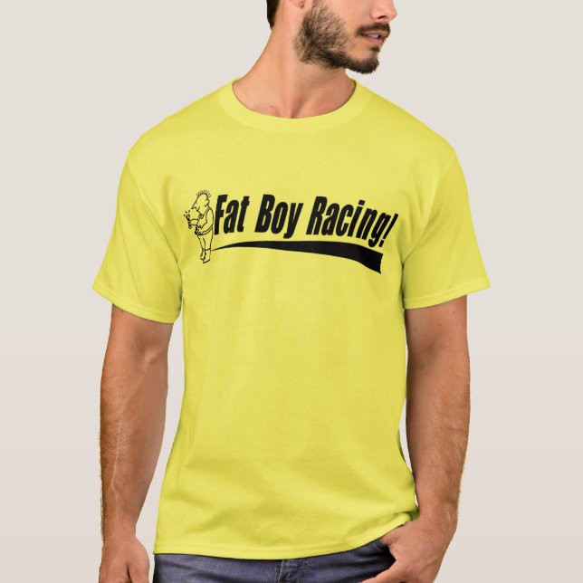 T-shirt Jaune de base de emballage T de Fatboy (Devant)