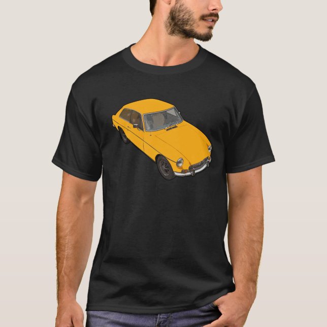 T-shirt Jaune de MGB (Devant)