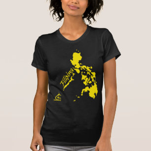 T-shirt Jaune d'îles philippines de Philippine