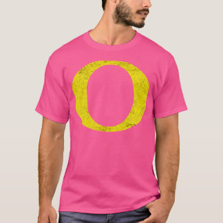T-shirt Jaune O Oregon