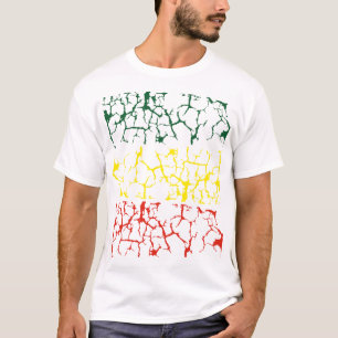 T-shirt Jaune vert. Red