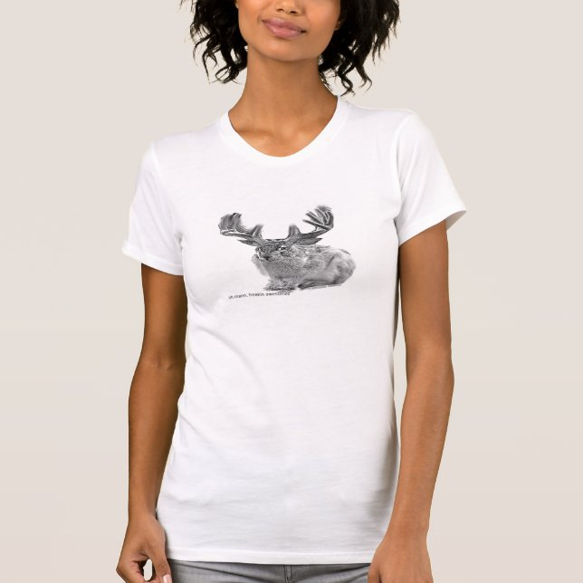 T-shirt jauntster le jackalope (Devant)