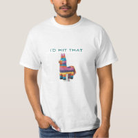 J'aurais frappé ce drôle de tee Pinata