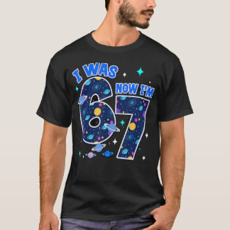 T-shirt J'avais 6 ans maintenant j'ai 7 ans 7e anniversair