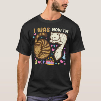 T-shirt J'avais 6 ans maintenant j'ai 7 ans anniversaire 7