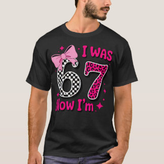 T-shirt J'avais 6 ans maintenant j'ai 7 ans Anniversaire 7