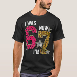 T-shirt J'avais 6 ans maintenant j'ai 7 ans Anniversaire G