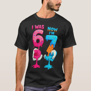 T-shirt J'avais 6 ans maintenant j'ai 7 ans Anniversaire S