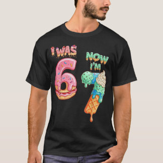 T-shirt J'avais 6 ans maintenant j'ai 7 ans drôle 6 7 mème