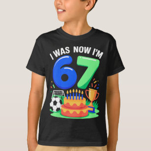 T-shirt J'avais 6 ans maintenant j'ai 7 ans Football 67 _3