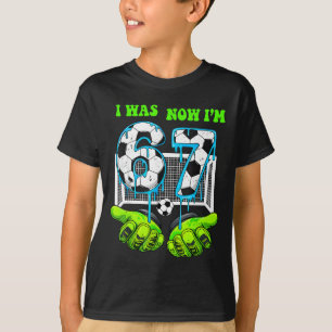T-shirt J'avais 6 ans maintenant j'ai 7 ans garçon d'anniv