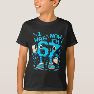 T-shirt J'avais 6 ans maintenant j'ai 7 ans Six Sept Brain