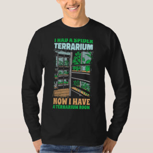 T-shirt J'Avais Un Terrarium Araignée Tarantulas