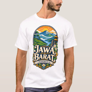 T-shirt Jawa occidental - Indonésie