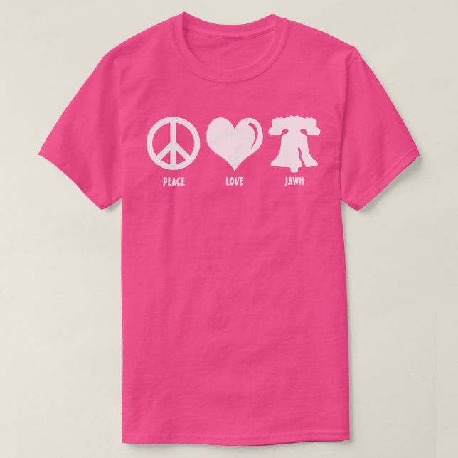 T-shirt Jawn Philly Liberty Bell Brotherly Love (Design devant)