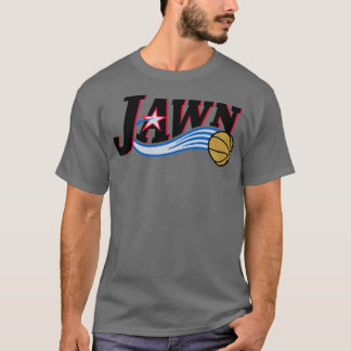 T-shirt Jawn Retro Basket-ball Blanc 1