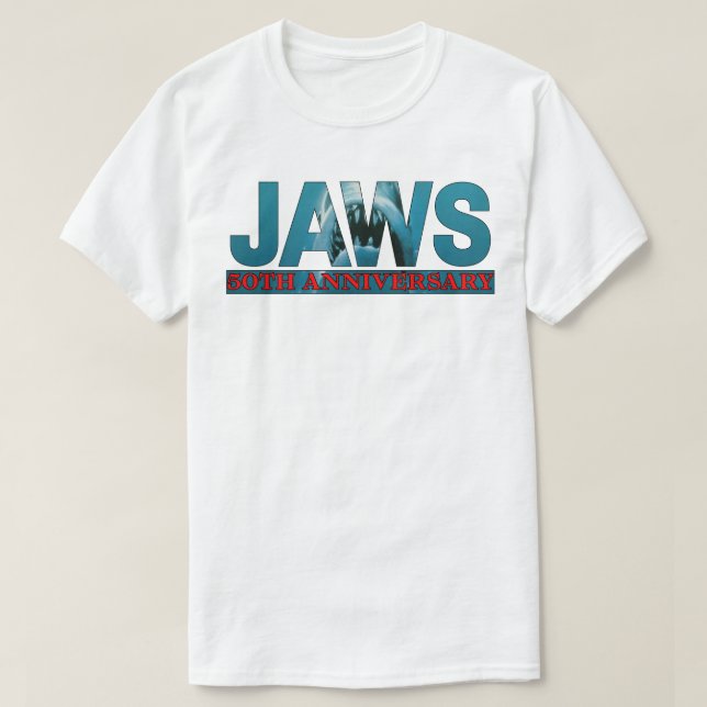 T-shirt JAWS 50e anniversaire (Design devant)