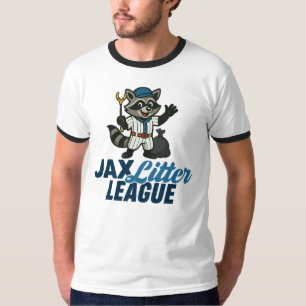 T-Shirt Jax Litter League Ringer