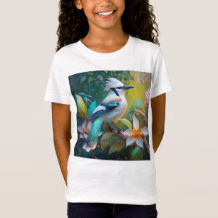 T-Shirt Jay à ailes Turquoises en berceau