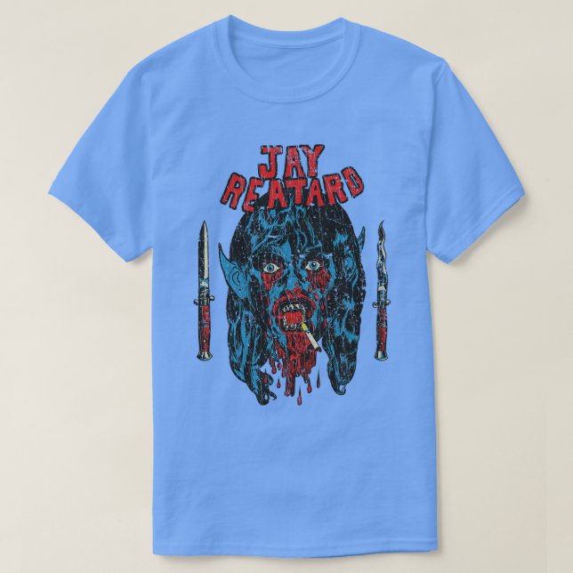 T-shirt Jay Reatard Shattered Tour 2009 (Design devant)