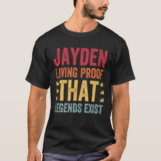 T-shirt Jayden Preuve Vivante Que Les Légendes Existent, N