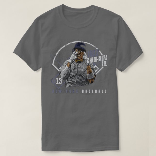 T-shirt Jazz Chisholm Jr New York Y Ballpark 1 (Design devant)