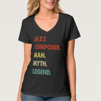 T-shirt Jazz Composer Man Myth Legend  1