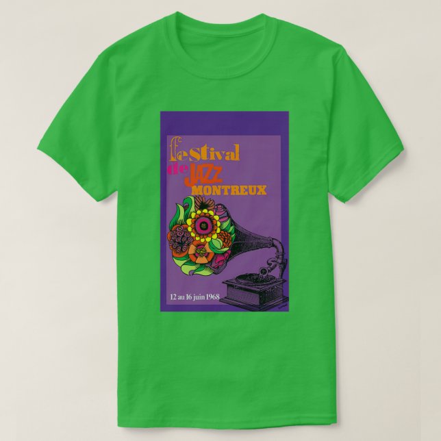 T-shirt Jazz de Montreux  (Design devant)